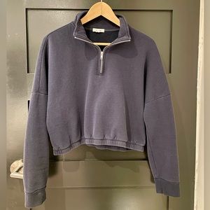 Garage half zip sweater